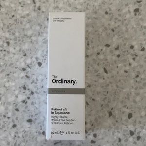 The ordinary retinol 1%  (unopened brand new)